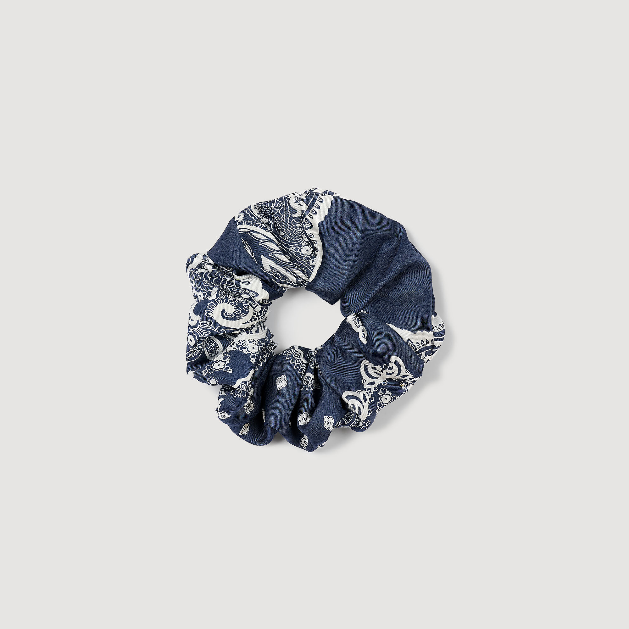 Scrunchie met bandana print