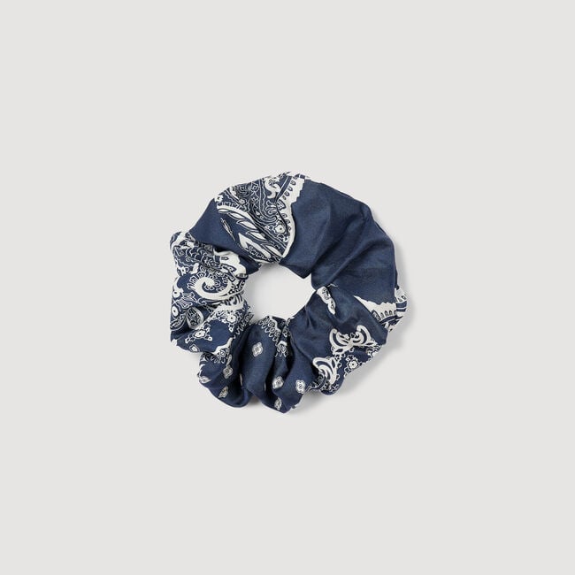 Scrunchie met bandana print