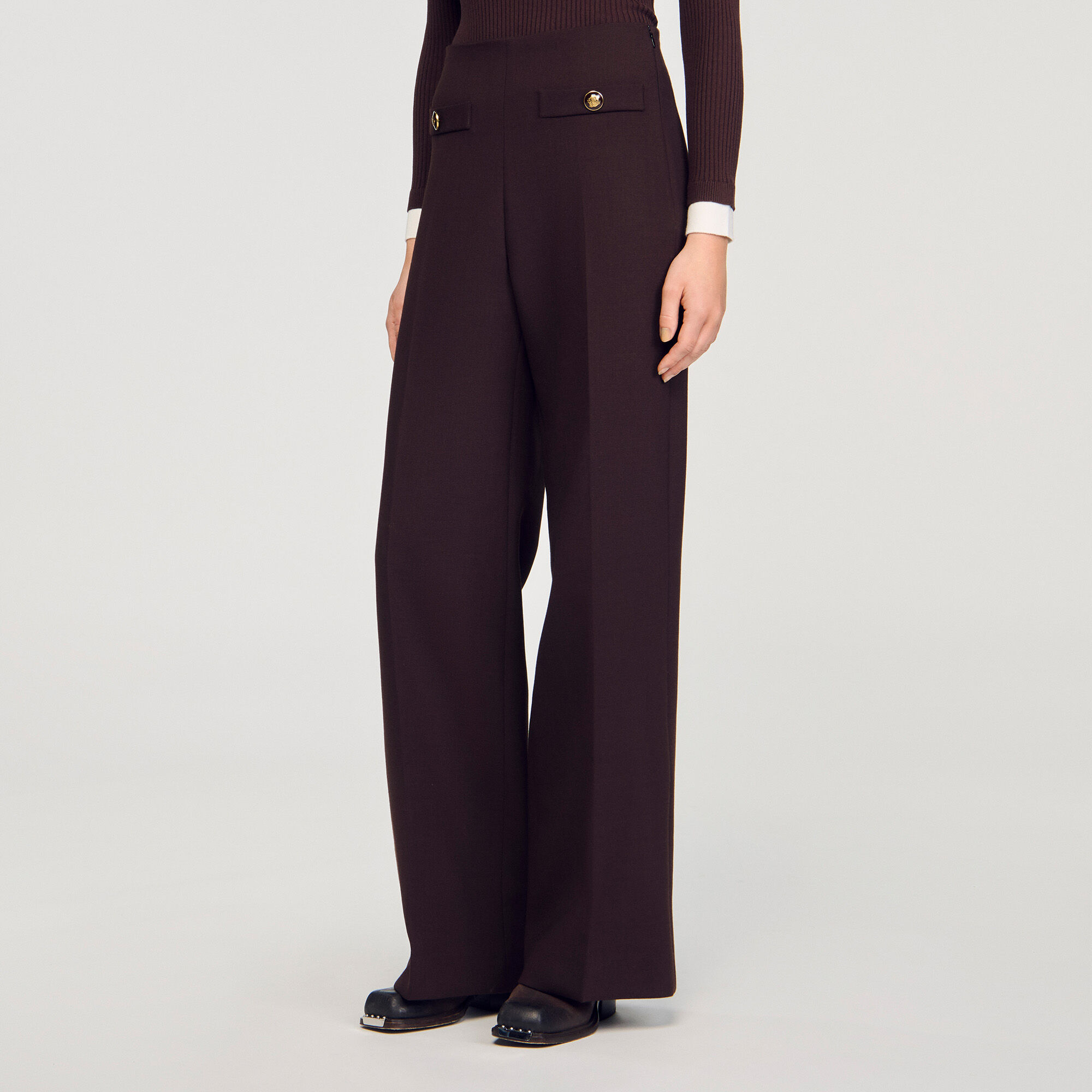 Flared broek