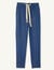 Wijde pantalon van chambray katoen
