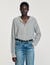 Cardigan vest met capuchon