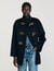 Oversized caban jas