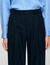 Gestreepte broek met stras