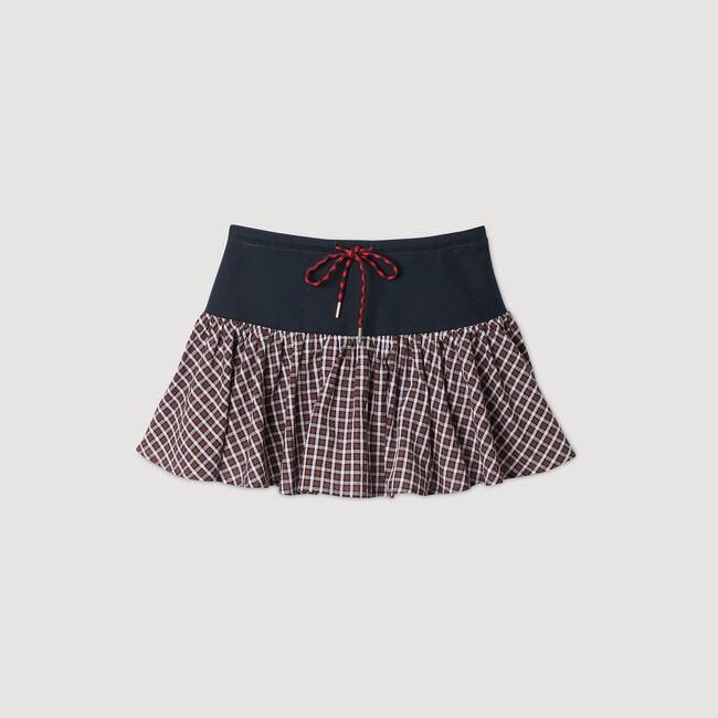 Skort geruit