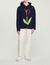 Hoodie met capuchon, geborduurde tulpen