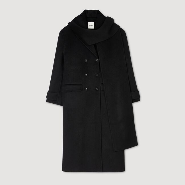 Oversized wollen jas