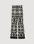 Pantalon met bloemenprint