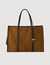 Shopper tas suède leer