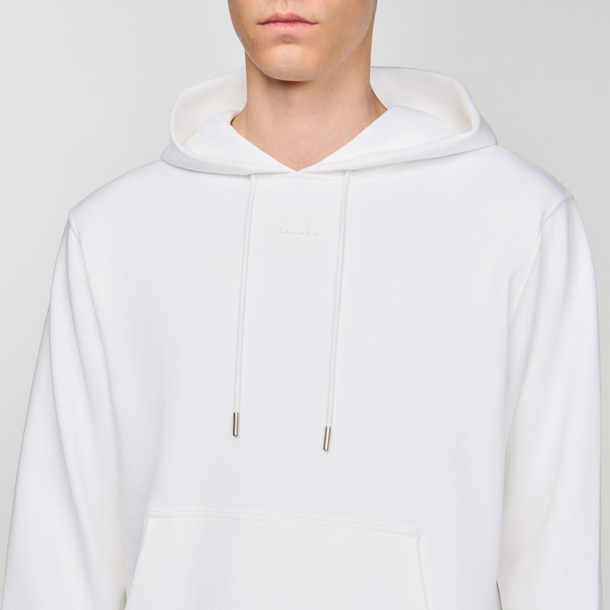 Hoodie met capuchon logo