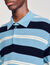 Polo tricot gestreept