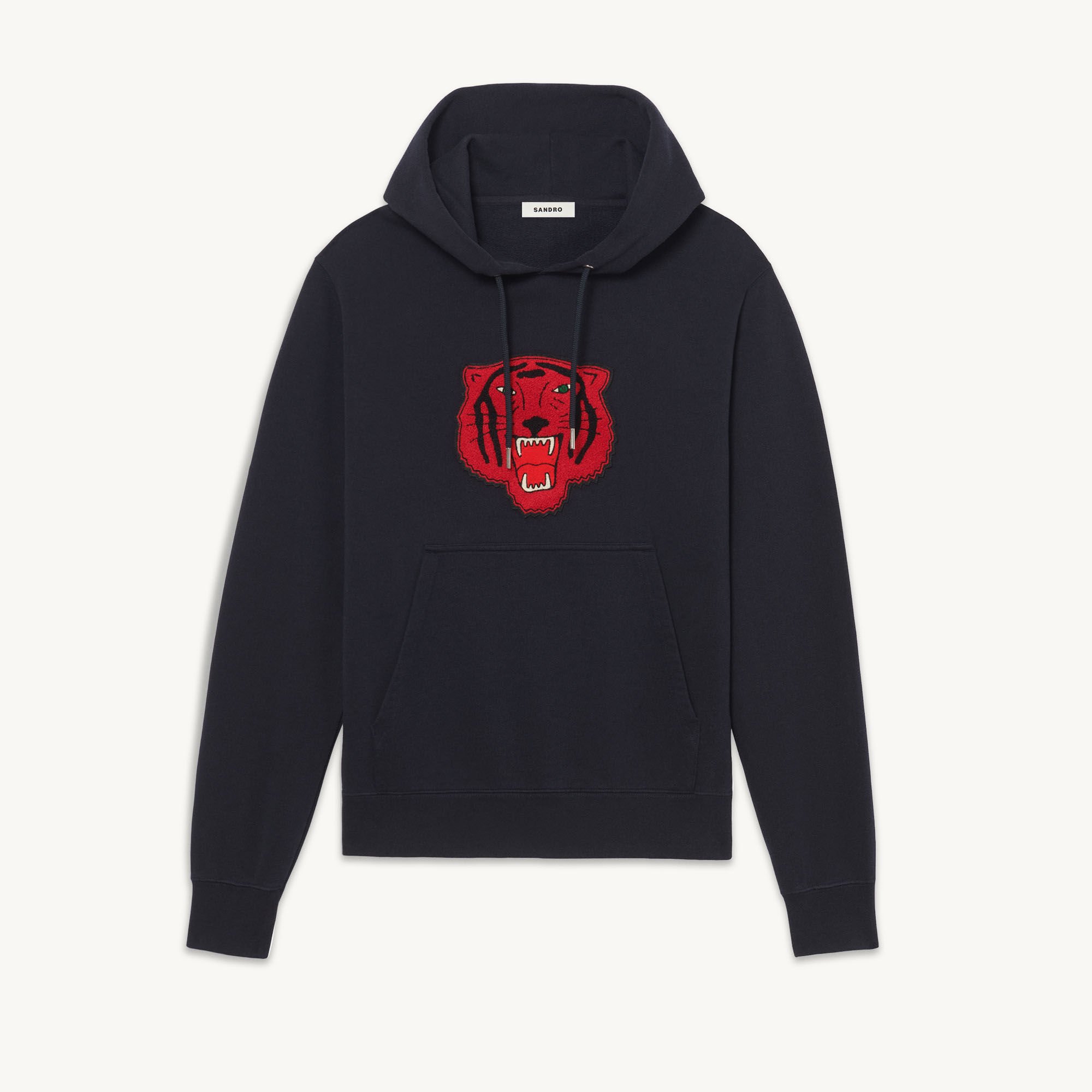 Hoodie met patch