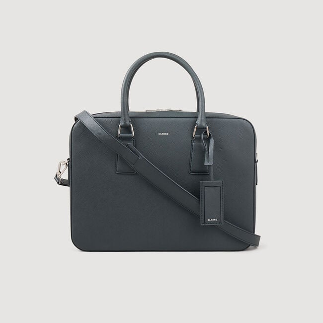 Laptoptas/aktetas gereconstrueerd leer