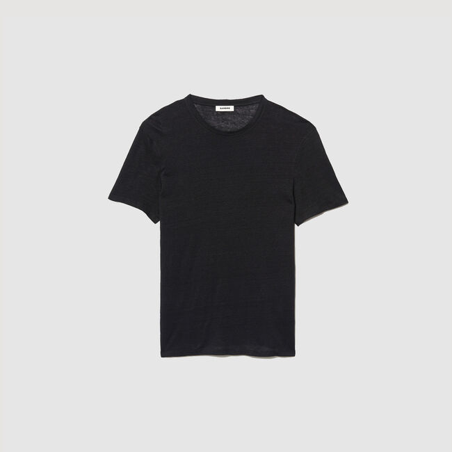 T-shirt van gecertificeerd linnen