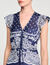 Korte jurk bandana print