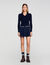 Cardigan vest kort polokraag