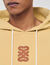Sweatshirt met leren patch