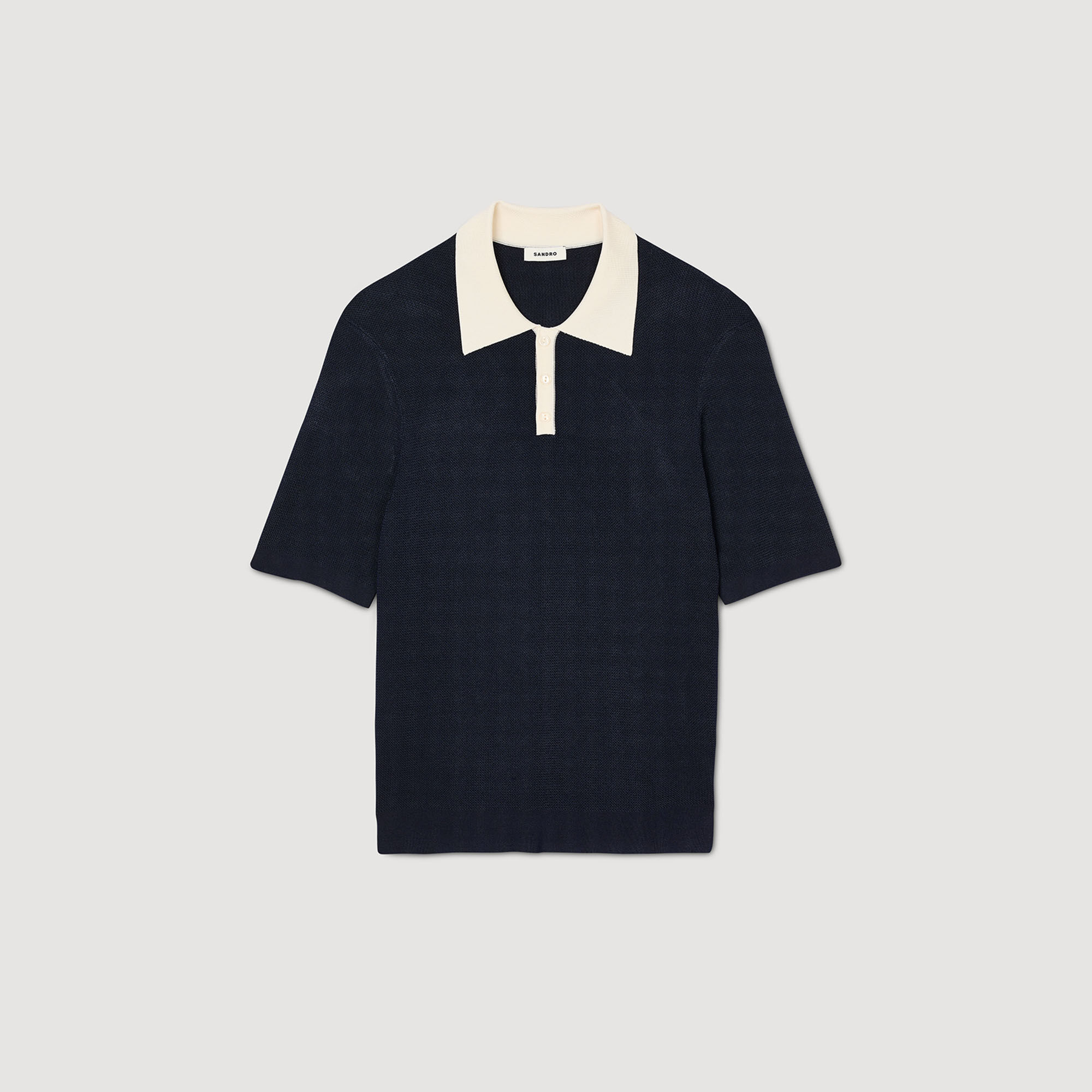 Tweekleurig poloshirt
