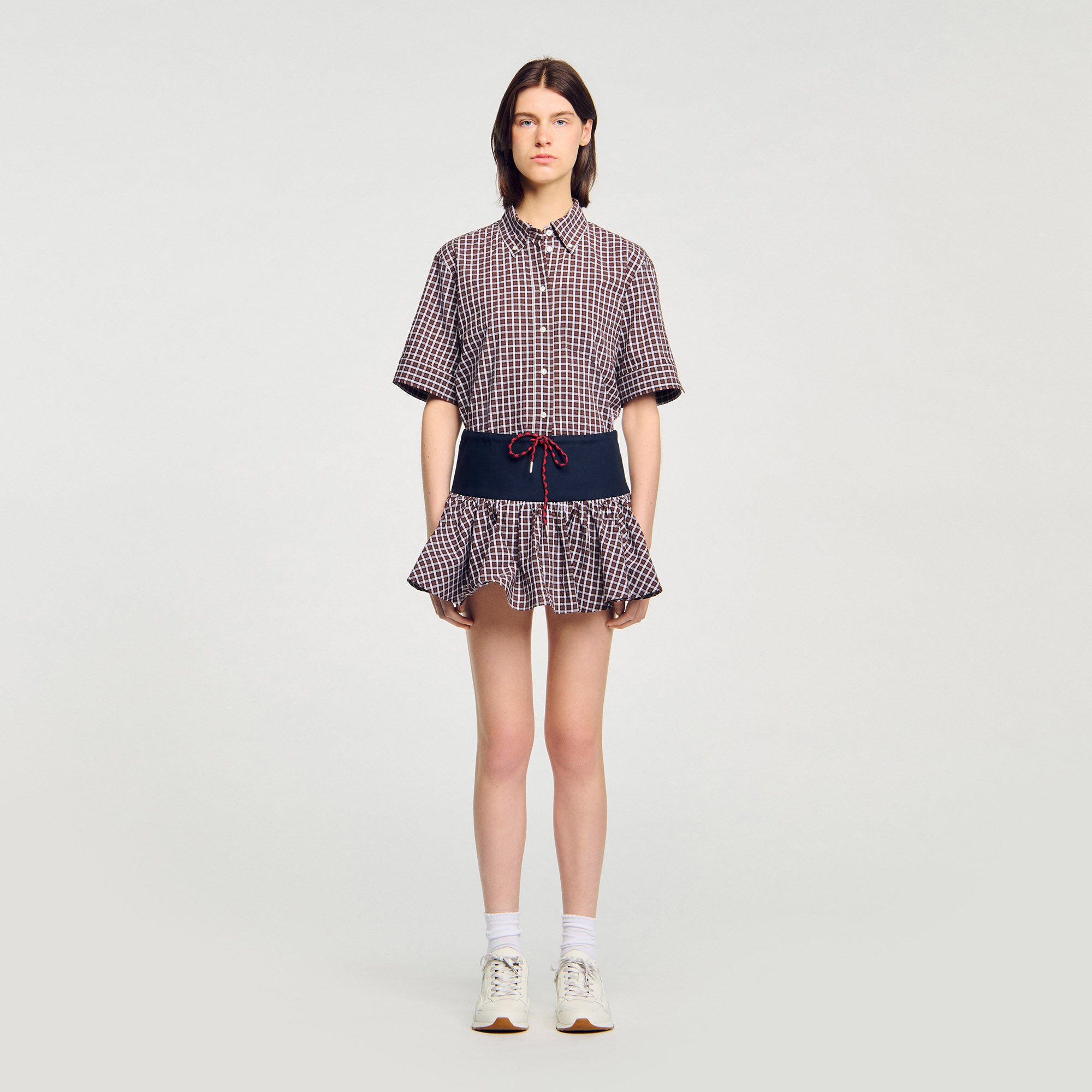 Skort geruit