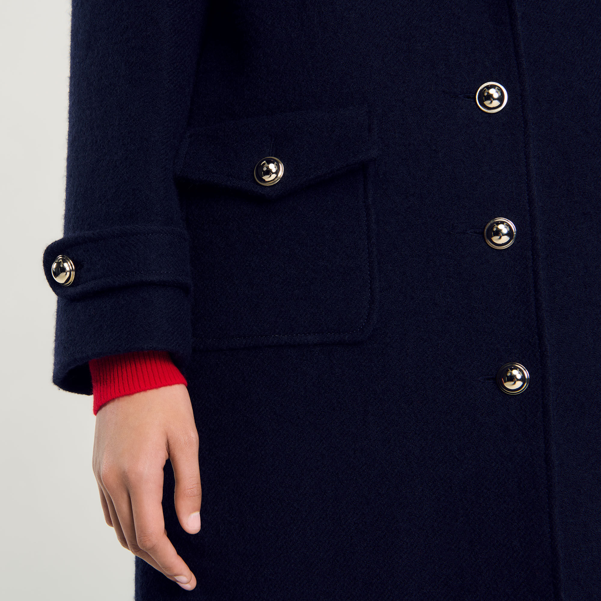 Lange oversized jas