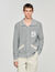 Wollen vest met patch S