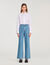 Jeans wijd met hoge taille