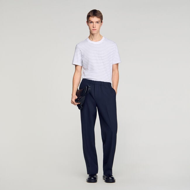 Pantalon wijdvallend