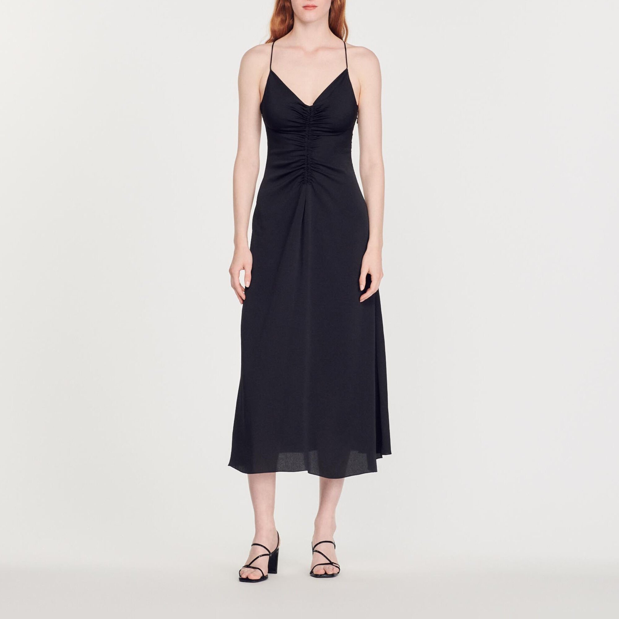 Jurk met dunne bandjes