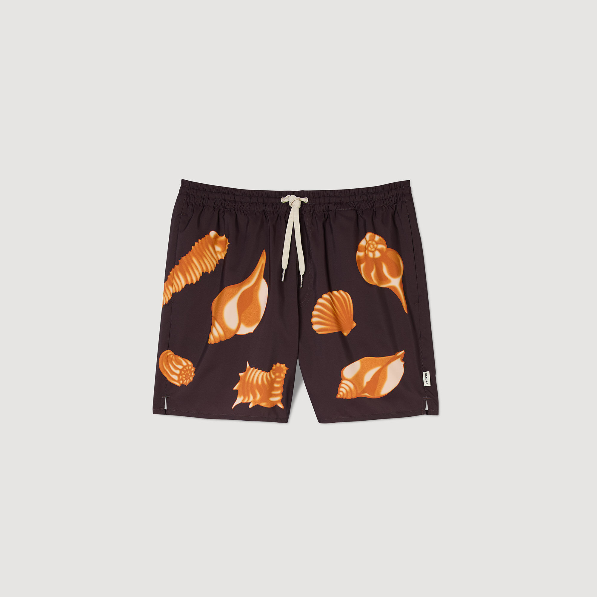 Zwemshort schelpenprint
