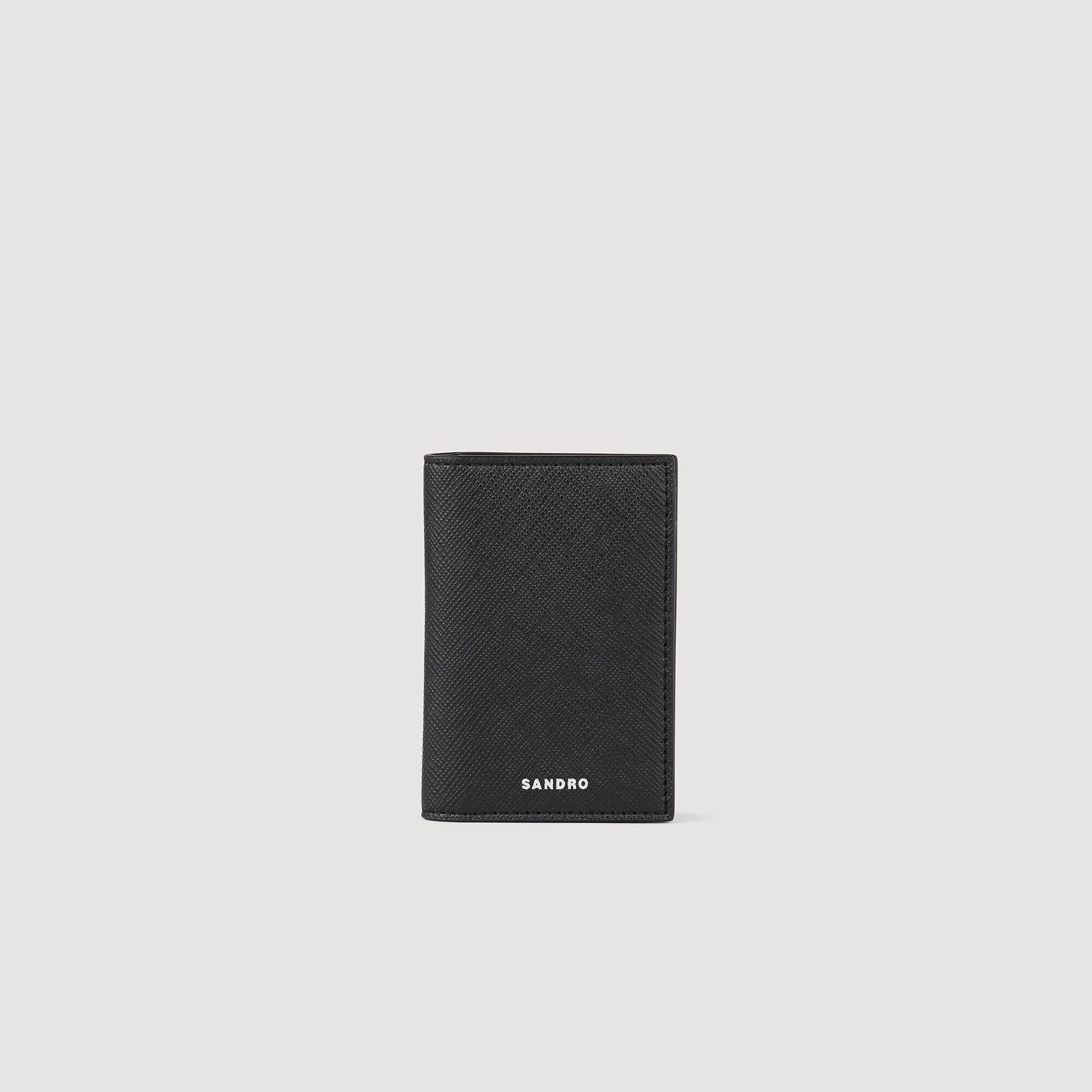 Leren portefeuille gereconstrueerd leer