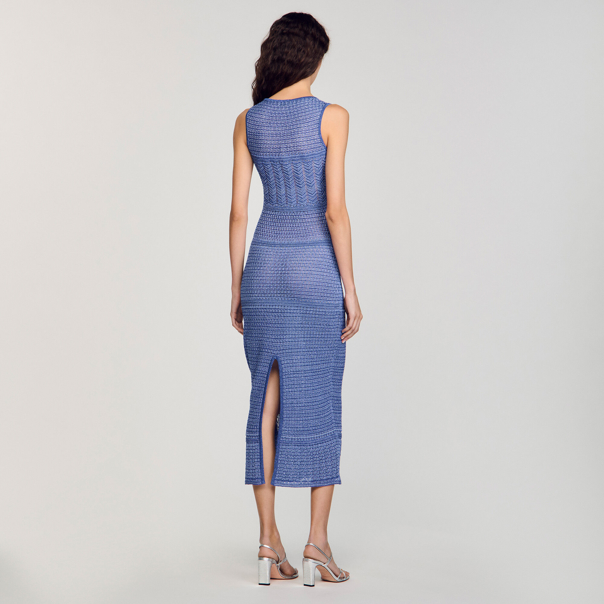 Midi jurk tricot