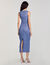 Midi jurk tricot