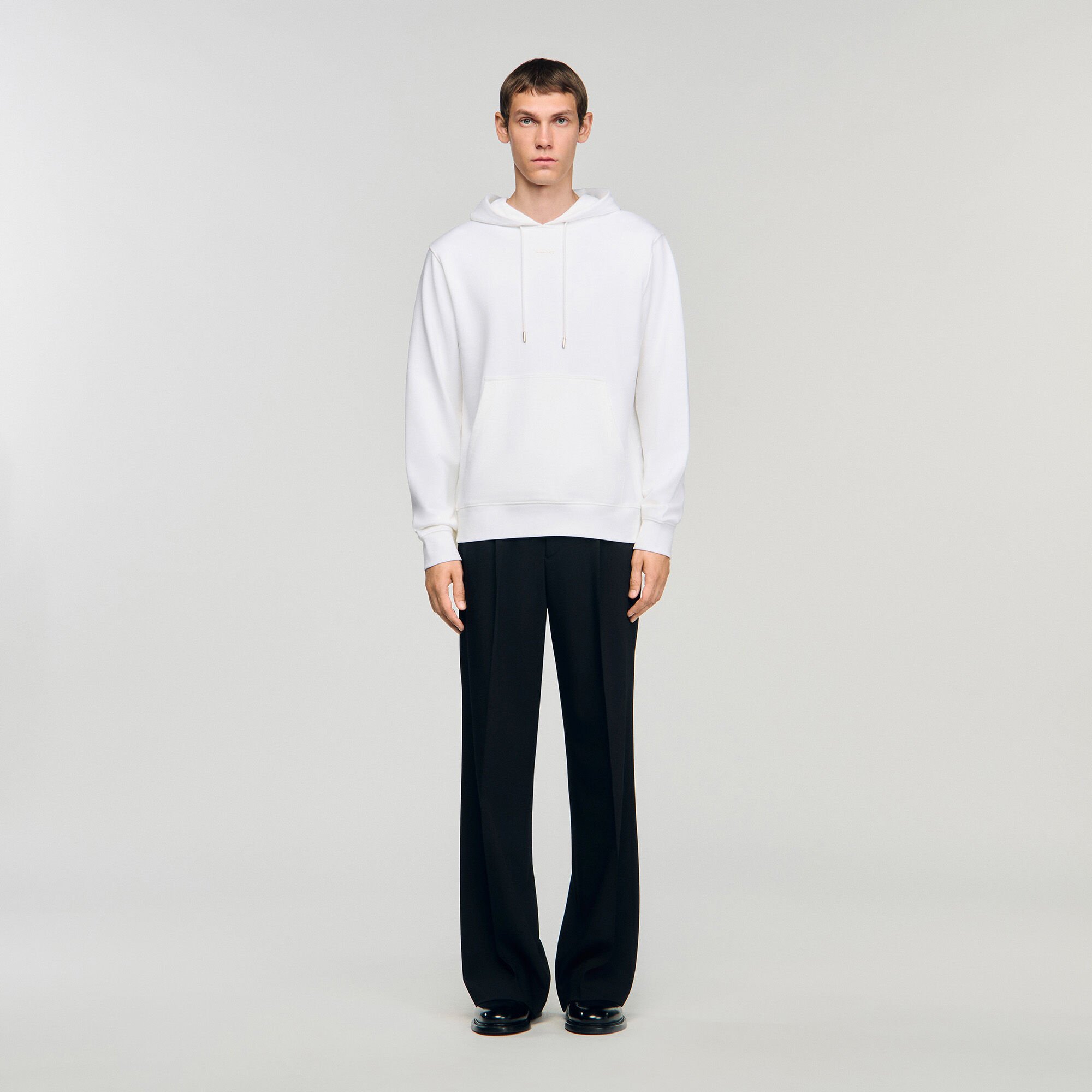 Hoodie met capuchon logo