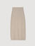 Lange rok bicolor tricot