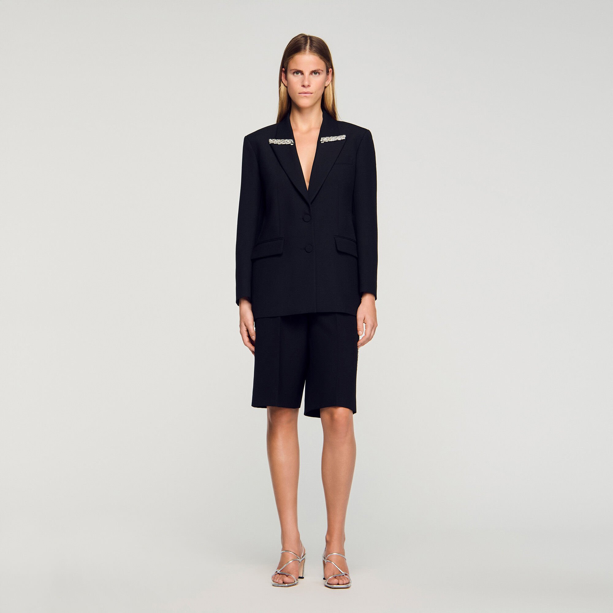 Jasje met stras kraag