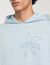 Hoodie met capuchon en bloemenprint