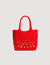 Gehaakte tas met studs