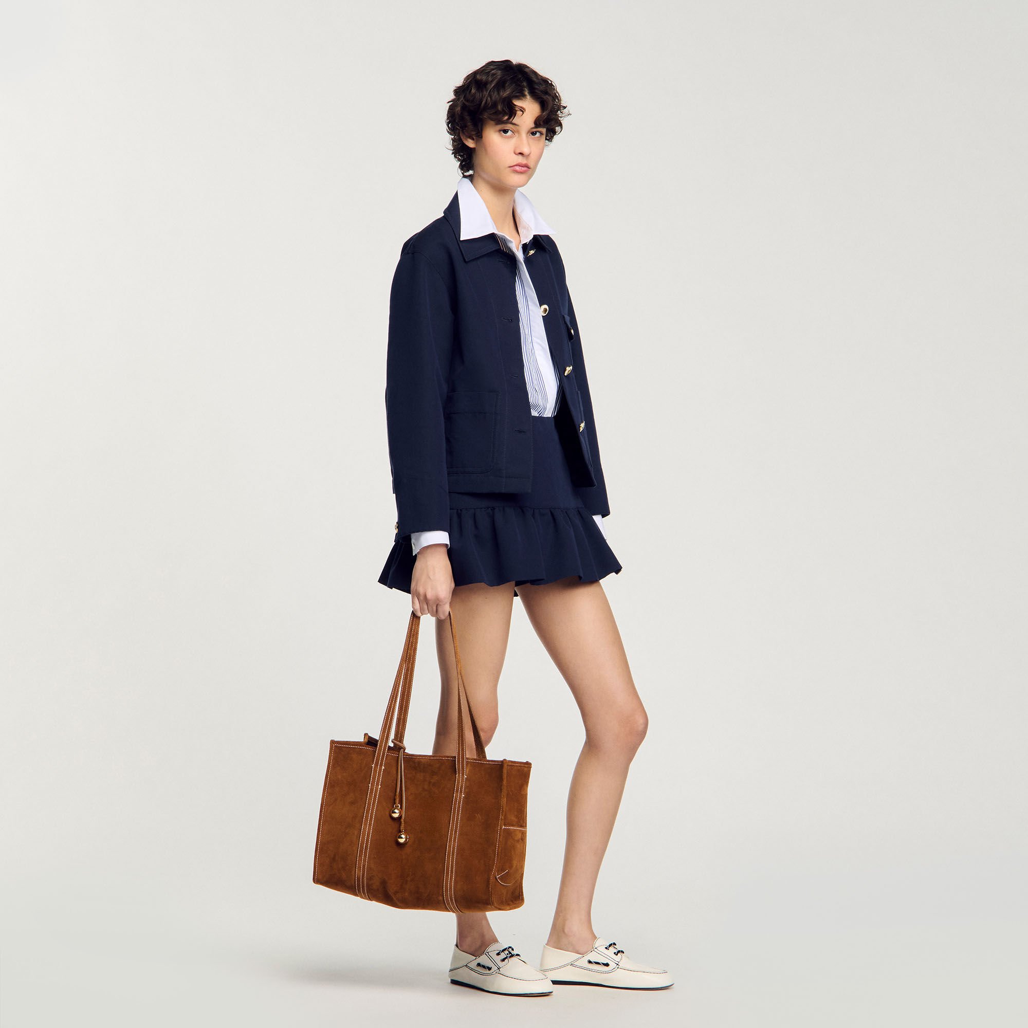 Shopper suède