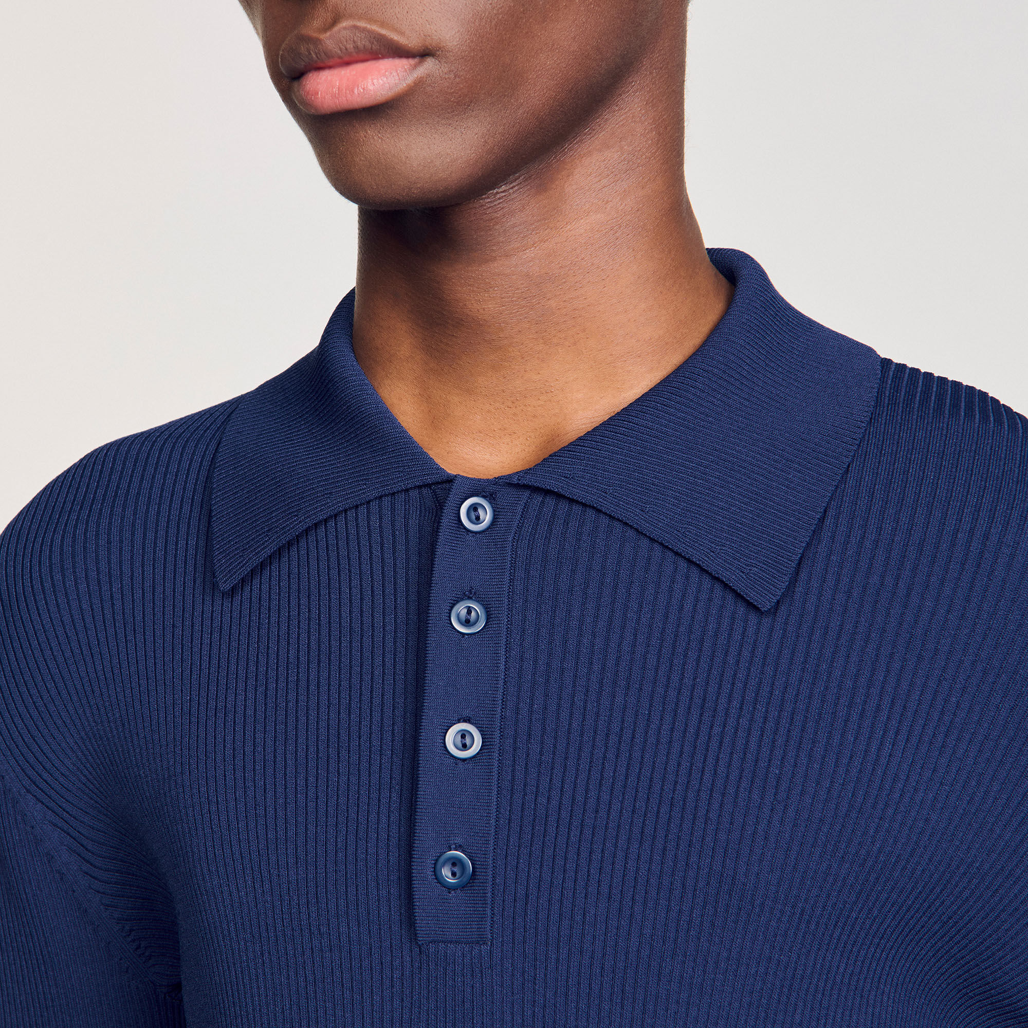 Polo ribgebreid