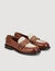 Mocassins lakleer