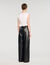 Korte top met volants