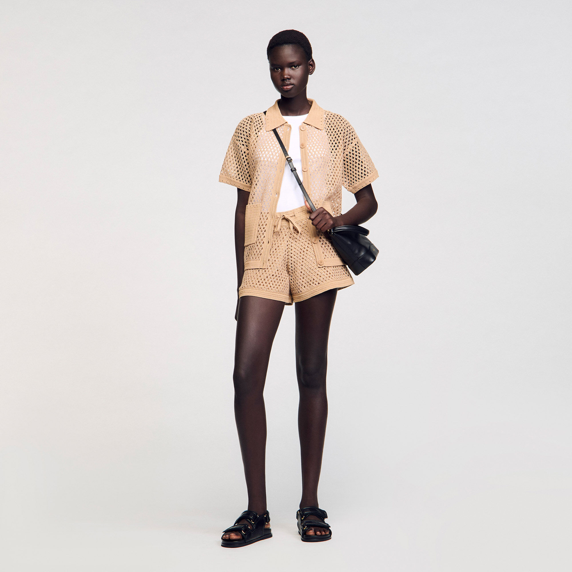 Short met stras