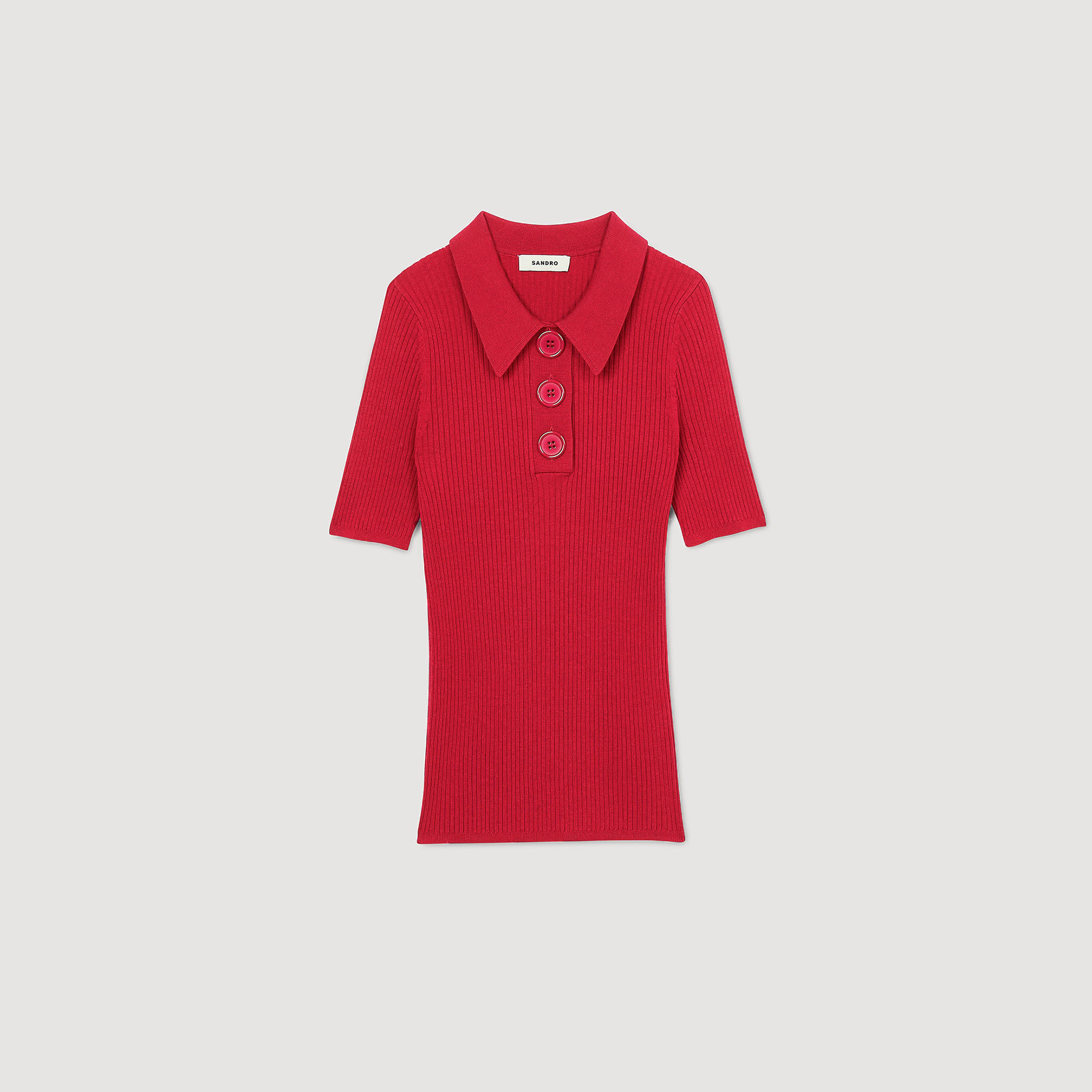 Polo ribgebreid