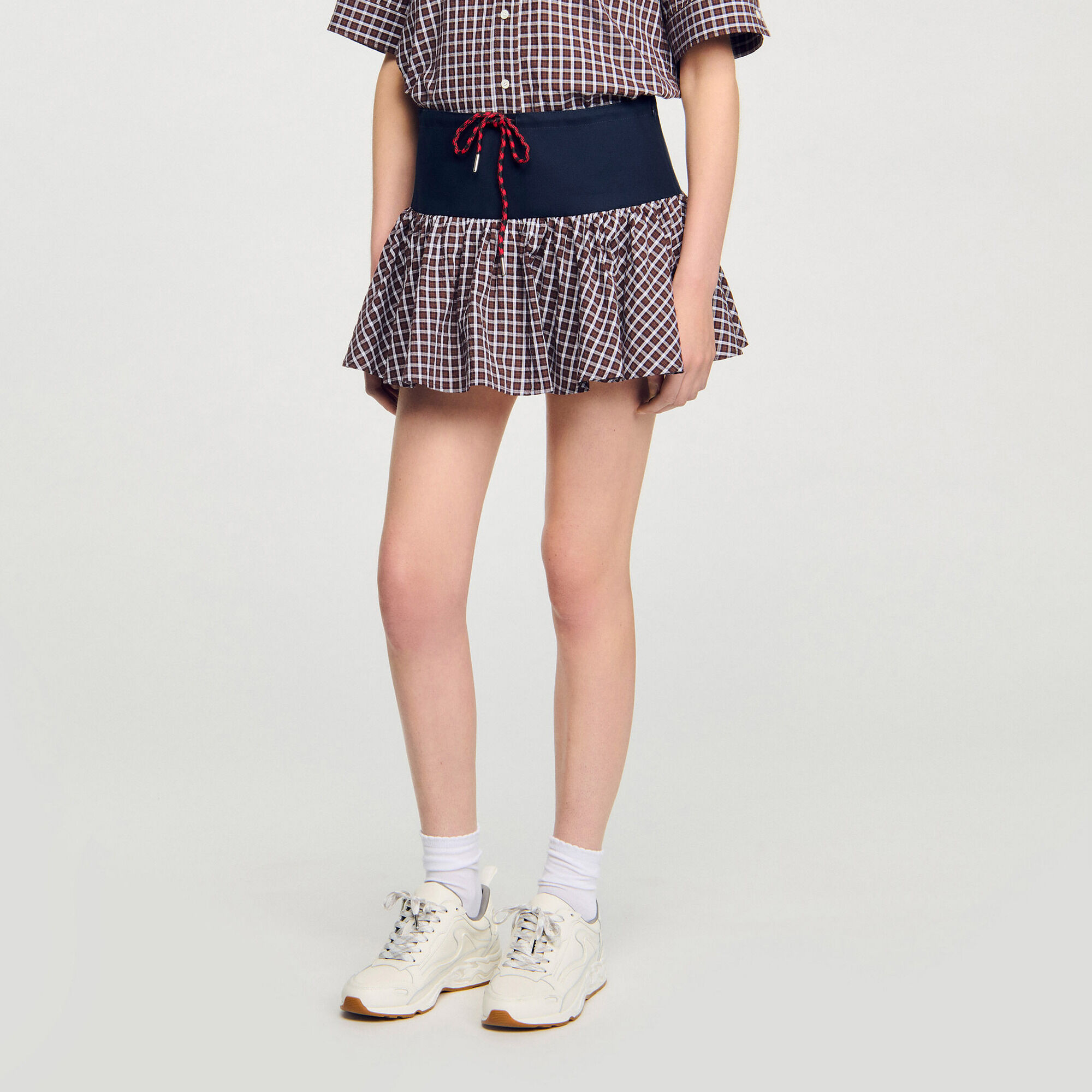 Skort geruit - Vrouw | Sandro