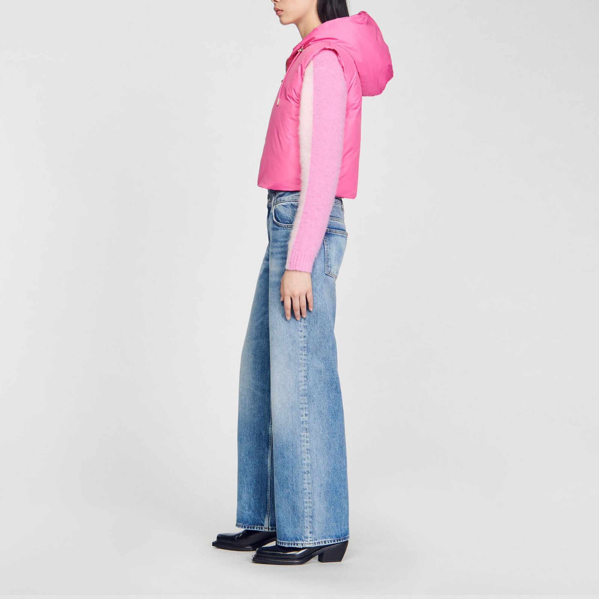 Donsjack zonder mouwen