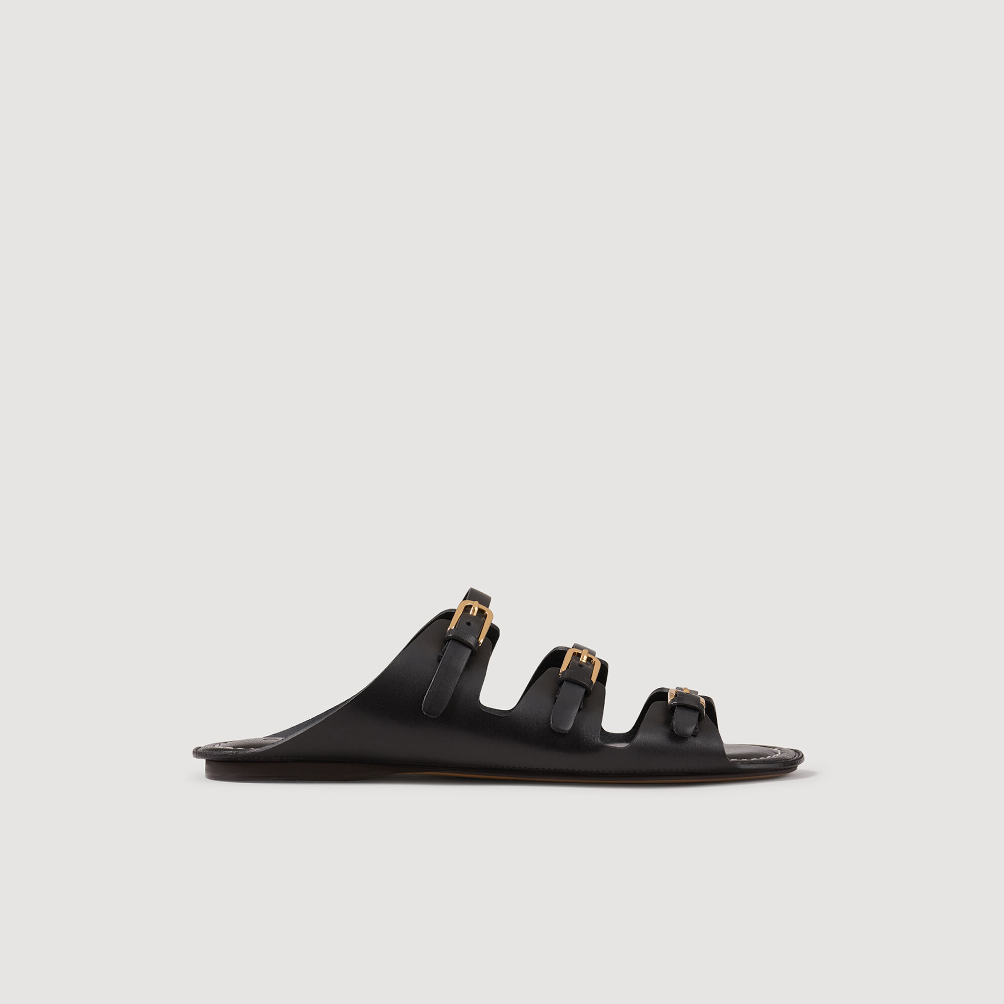 Leren sandalen