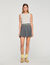 Skort met plooien