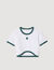 Kort T-shirt tweekleurig