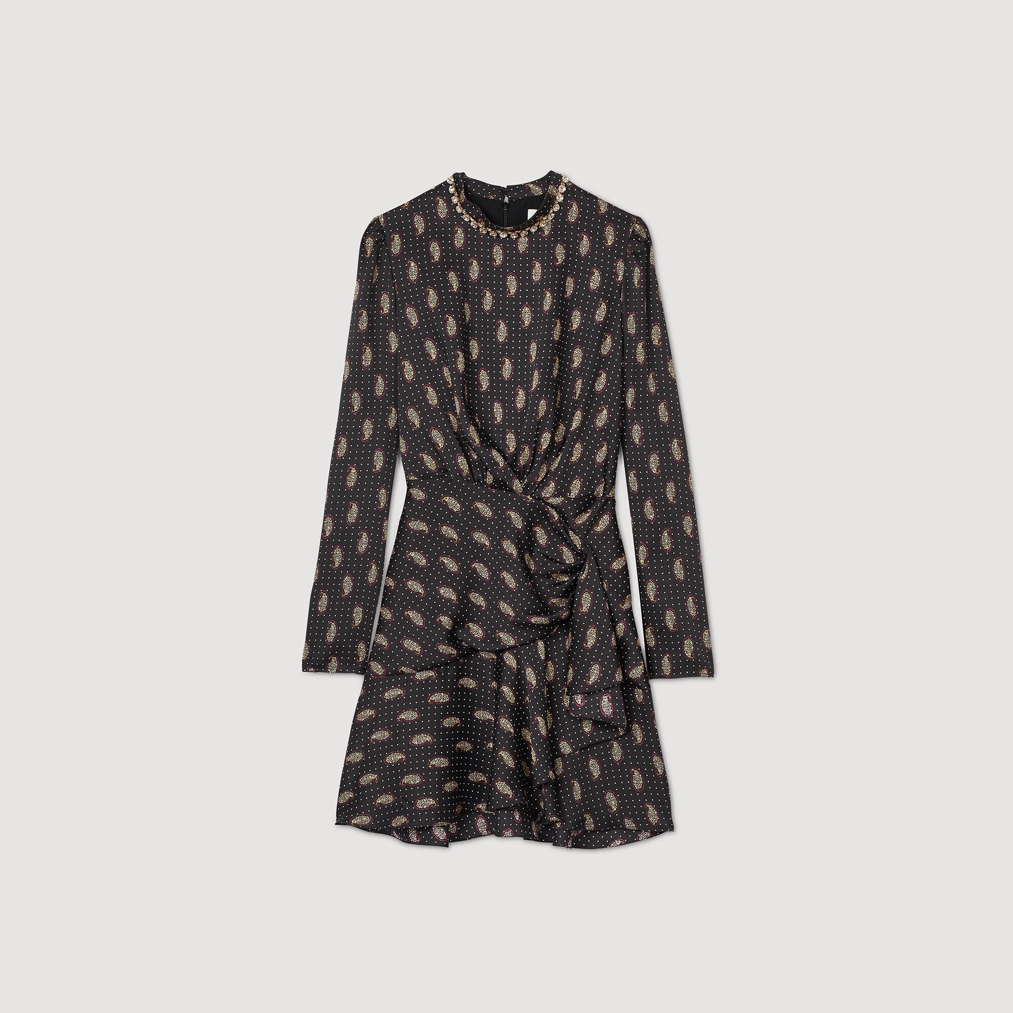 Korte jurk met print