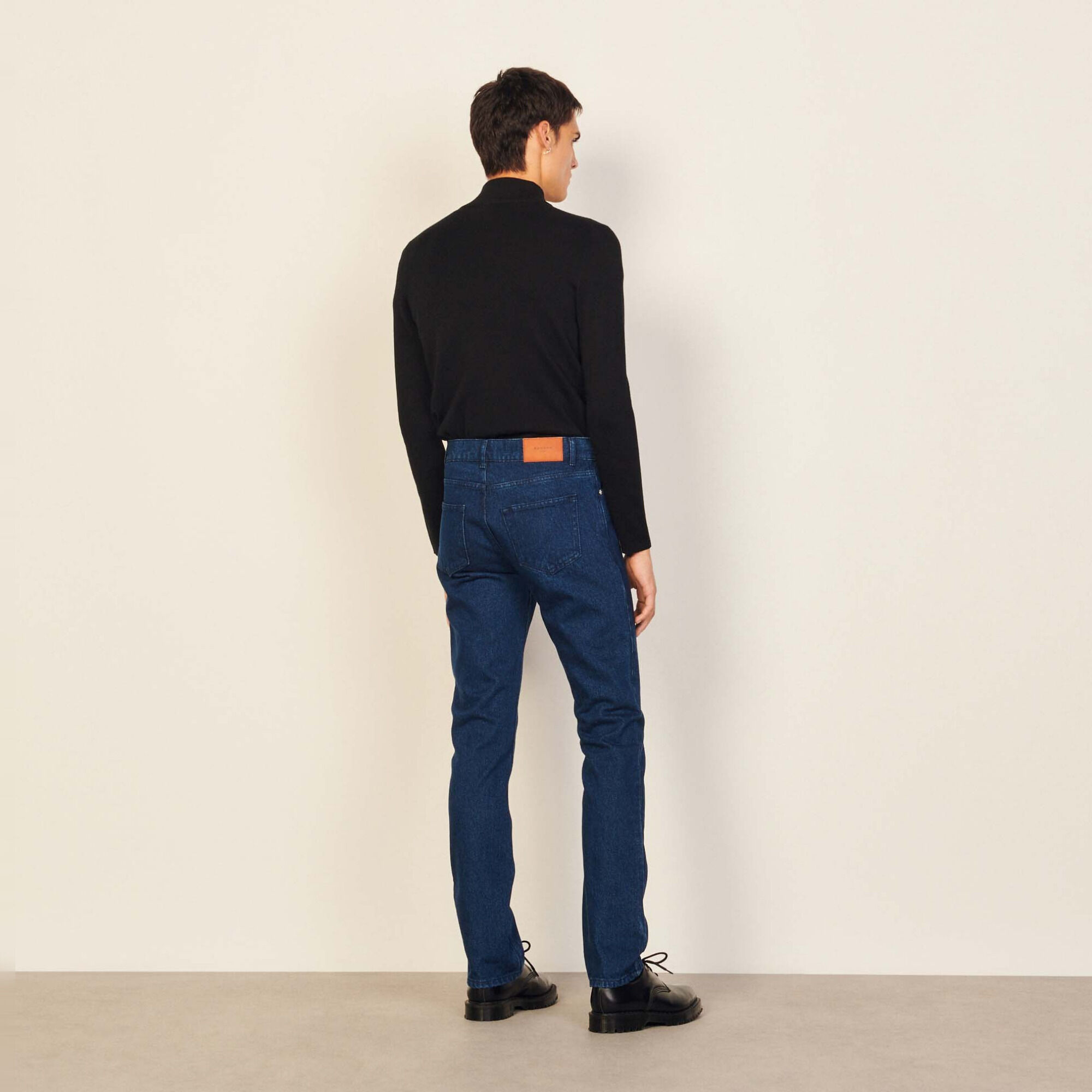 Onbewerkte katoenen jeans