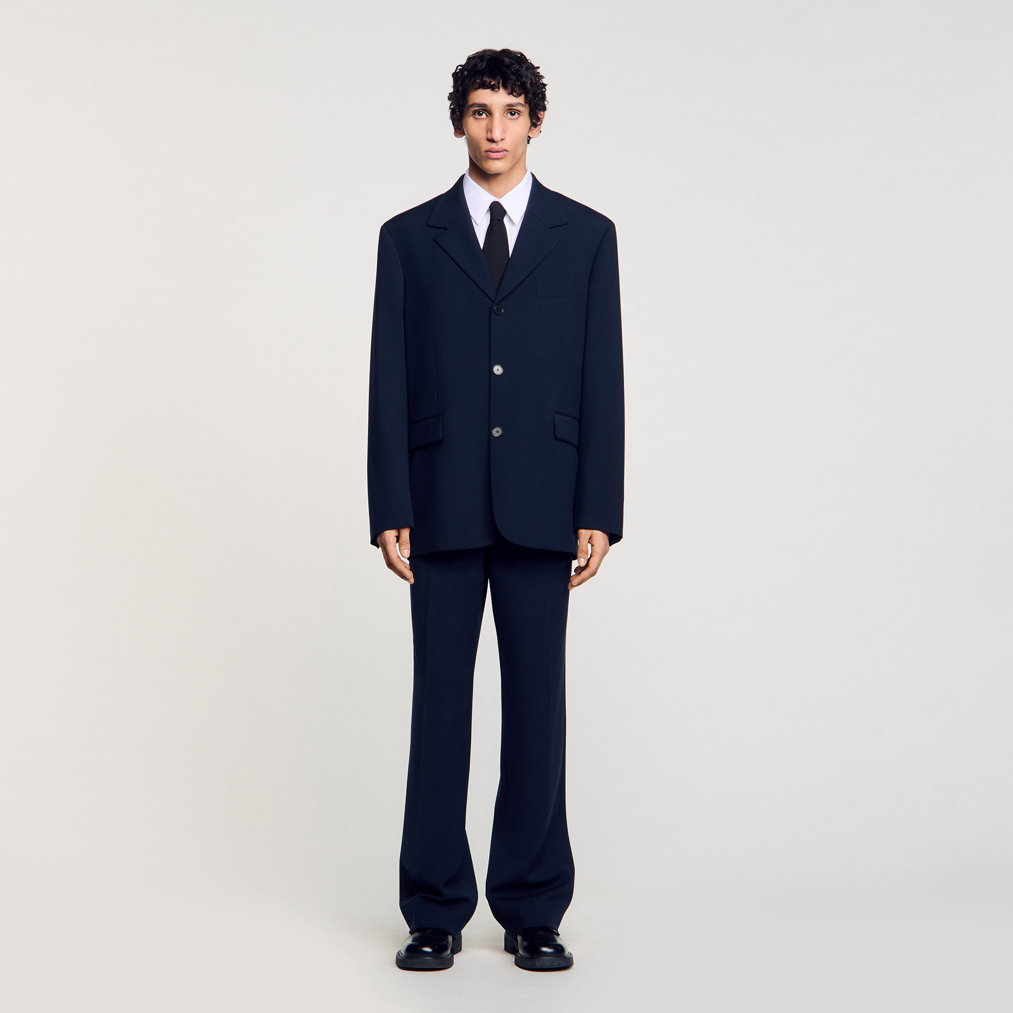 Colbert kostuum oversized wol